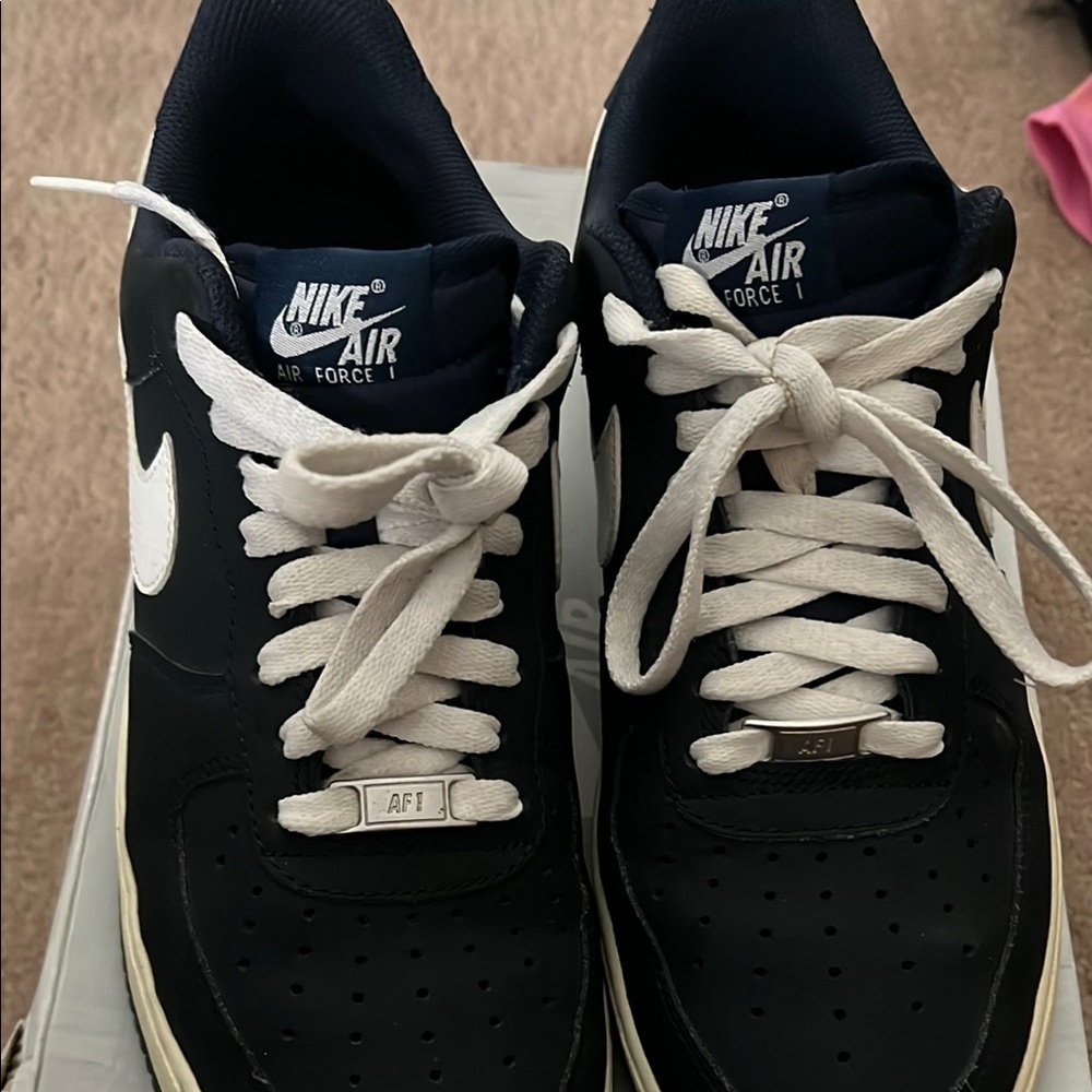 Nike Air Force 1 High ‘07 Dark navy suede - Picture 5 of 11